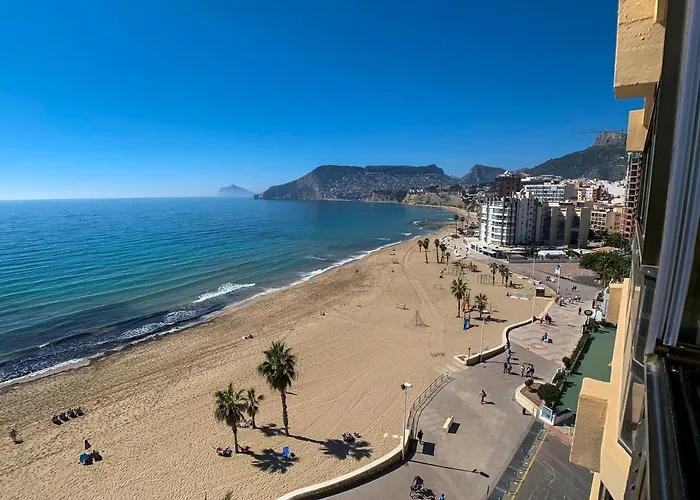 Apartamento Clubrent - Edf Calpemar, Planta 8, Primera Linea *