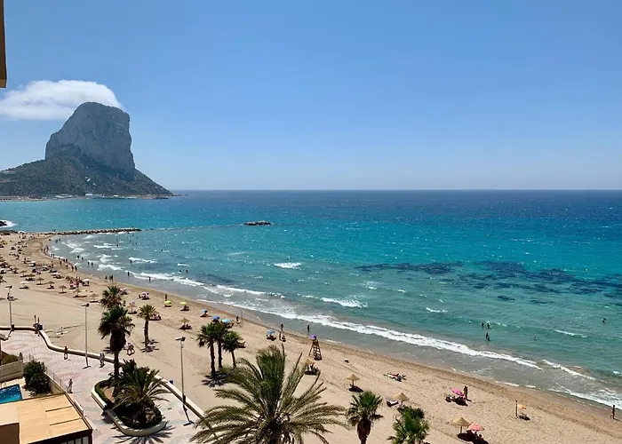 Clubrent - Edf Calpemar, Planta 8, Primera Linea Apartment